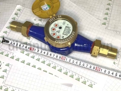 Đồng hồ nước ống 34 mm (DN25) sắt Có kiểm định