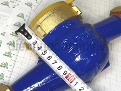 Đồng hồ nước ống 34 mm (DN25) sắt Có kiểm định