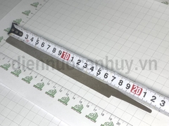 Dũa sắt dẹt 200x17x3 mm chưa bao gồm cán gỗ
