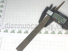 Dũa sắt dẹt 200x17x3 mm chưa bao gồm cán gỗ