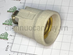 Đui sứ loại có giá treo E27 ren M10 Ominsu