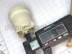 Đui sứ loại có giá treo E27 ren M10 Ominsu