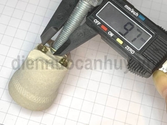 Đui sứ loại có giá treo E27 ren M10 Ominsu