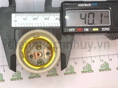 Đui sứ loại có giá treo E27 ren M10 Ominsu