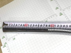 Đuôi xi phông chậu rửa mặt đồng mạ inox uấn cong sun 50cm