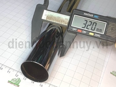 Đuôi xi phông chậu rửa mặt đồng mạ inox uấn cong sun 50cm