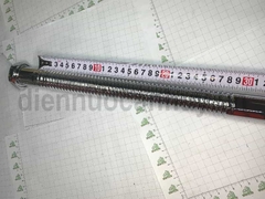 Đuôi xi phông chậu rửa mặt đồng mạ inox uấn cong sun 60 cm