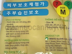Găng tay cao su cầu vồng mini size M