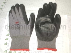 Găng tay phủ nhựa PU xịn 3M chống cắt size L