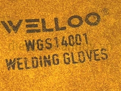 Găng tay da hàn cổ dài Welloo WGS14001
