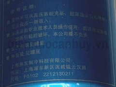 Gas lon R134a 100g vỏ xanh