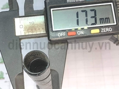 Ghen ruột gà xoắn PE cuấn gọn dây tủ điện văn phòng D22mm Đen