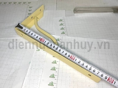 Giá đỡ sắt sơn tĩnh điện vàng 30cm thiếu