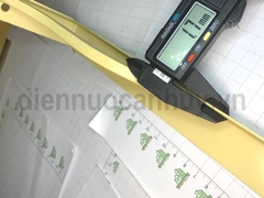Giá đỡ sắt sơn tĩnh điện vàng 30cm thiếu