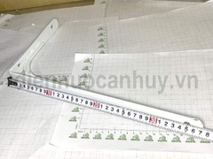 Giá đỡ sắt sơn trắng thường dài 40cm