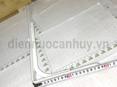 Giá đỡ sắt sơn trắng thường dài 40cm