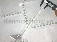 Giá đỡ sắt sơn trắng thường dài 40cm