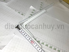 Giá sơn tĩnh điện trắng dài 30cm