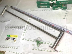 Giá treo khăn đôi Đ&M effata 60cm . Thanh treo khăn nhà tắm Inox 304 cao cấp . Phụ kiện phòng tắm không gỉ