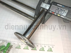 Giá treo khăn đôi Đ&M effata 60cm . Thanh treo khăn nhà tắm Inox 304 cao cấp . Phụ kiện phòng tắm không gỉ