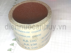 Giấy nhám cuộn vải mềm P100 trắng