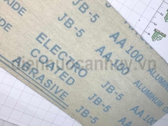 Giấy nhám cuộn vải mềm P100 trắng