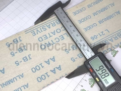 Giấy nhám cuộn vải mềm P100 trắng