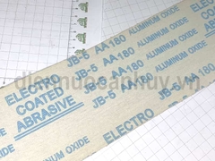 Giấy nhám mịn 180 chà trường vải cuộn trắng JB-5 AA 180)