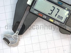 Gioăng tủ lạnh có nam châm kiểu cài rãnh nhỏ 4mm dài 1.8 m