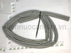Gioăng tủ lạnh có nam châm kiểu cài rãnh to 6mm dài 2 m