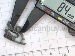 Gioăng tủ lạnh có nam châm kiểu cài rãnh to 6mm dài 2 m