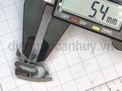 Gioăng tủ lạnh có nam châm kiểu cài rãnh to 6mm dài 2 m