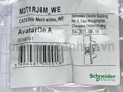 Hạt mạng cat6 Schneider AvatarOn A M3T1RJ6M_WE