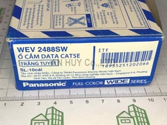 Hạt ổ cắm mạng CAT5 Panasonic WEV 2488SW (hộp 10 cái)