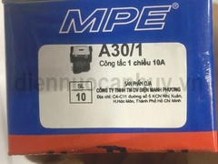 Hạt công tắc MPE A30-1 tròn 1 chiều