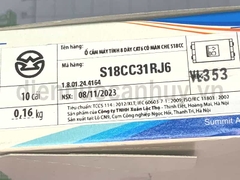Hạt mạng Cat6 vuông Sino S18CC31RJ6