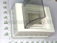Hộp át nổi MPE có nắp che chứa át MCB 3P 4P