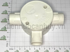 Hộp chia điện Sino đế cao 38mm 3 ngả D20