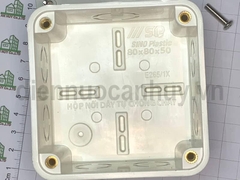Hộp nối điện Sino E265-1X có lỗ 80x80x50mm