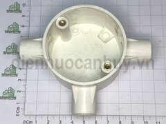 Hộp chia điện Sino đế cao 38mm 3 ngả D16