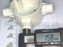 Hộp chia điện Sino đế cao 38mm 3 ngả D16