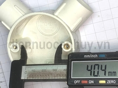 Hộp chia điện Sino đế cao 38mm 3 ngả D25