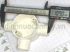 Hộp chia điện Sino đế cao 38mm 3 ngả D25