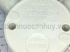 Hộp chia điện Sino đế cao 38mm 3 ngả D20