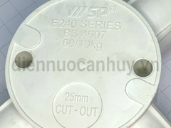 Hộp chia điện Sino đế cao 38mm 3 ngả D25