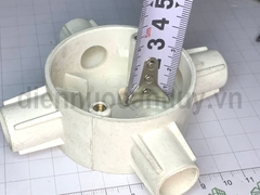 Hộp chia điện Sino đế thấp 32mm 4 ngả D16