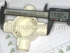Hộp chia điện Sino đế thấp 32mm 4 ngả D25