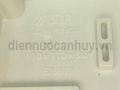 Hộp nối điện Sino E265-2 Không lỗ 110x110x50mm