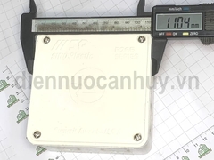 Hộp nối điện Sino E265-2X có lỗ 110x110x50mm