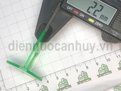 Ke cân bằng gạch 1.5 mm xanh lá